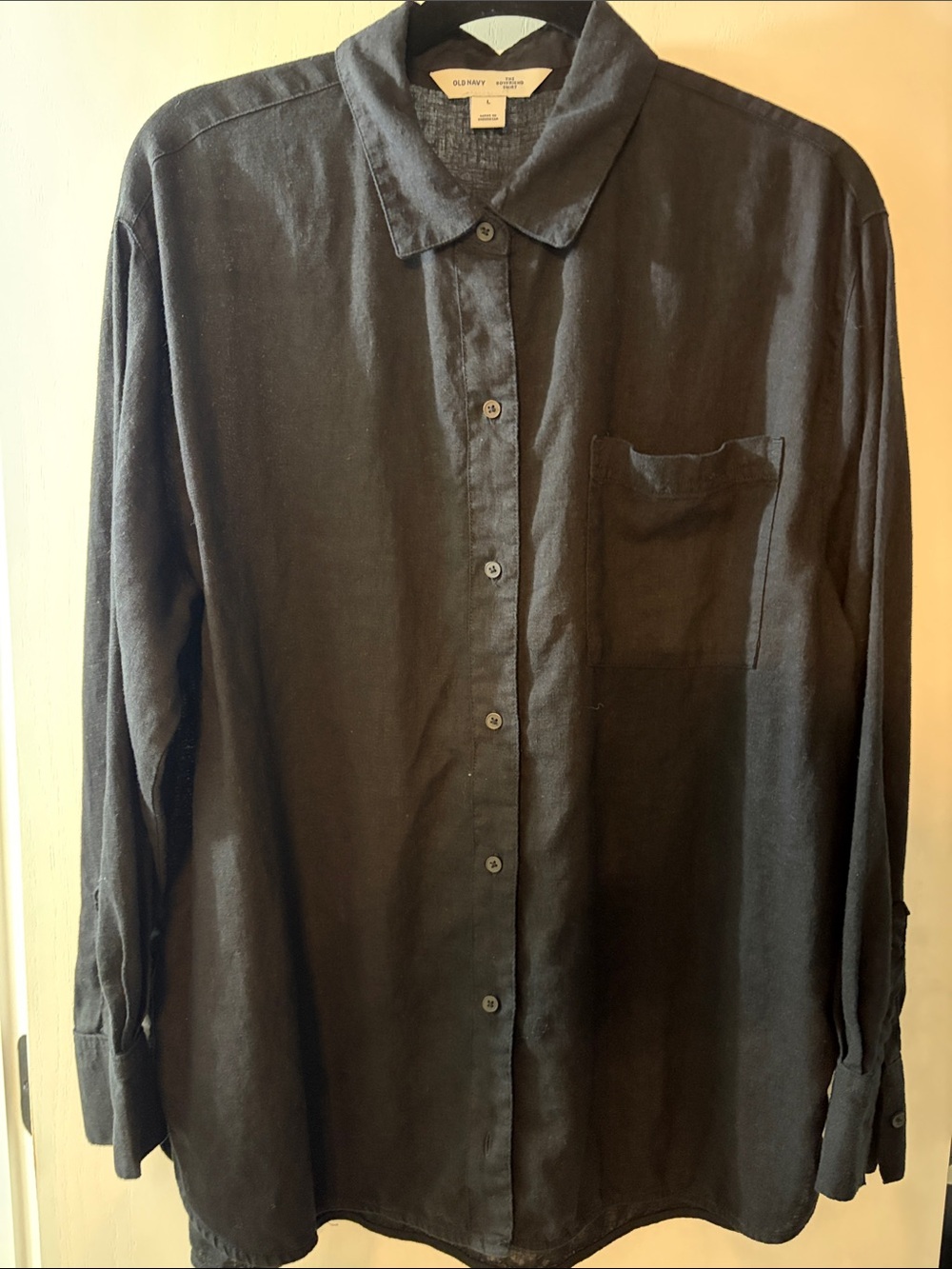 Old Navy linen blend shirt